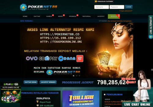
                            10. AGEN POKER - Daftar Judi Poker Online indonesia terpercaya