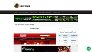 
                            11. Agen poker inidomino.com | Link alternatif inidomino
