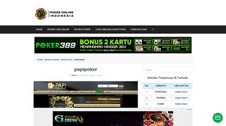 
                            8. Agen poker papipoker.com | Link alternatif papipoker