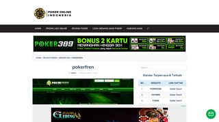 
                            12. Agen Poker pokerfren.com | Link Alternatif pokerfren - PokerLinks.net