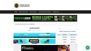 
                            7. Agen poker pokersakti.com | Link alternatif pokersakti