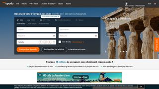 
                            3. Agence de Voyage Opodo - Comparateur de vols et séjours