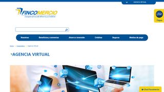 
                            6. Agencia Virtual | FINCOMERCIO - Cooperativa de Ahorro y Crédito ...