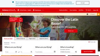 
                            7. Agências de Viagens - Avianca