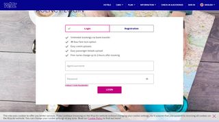 
                            10. Agency login - Wizz Air
