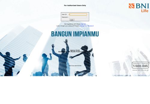 
                            4. Agency Portal - Login - BNI Life