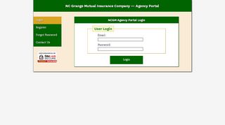 
                            5. Agency Portal Login - NC Grange Mutual Insurance Company
