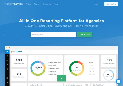 
                            1. AgencyAnalytics - Marketing Reports & Dashboards for Agencies