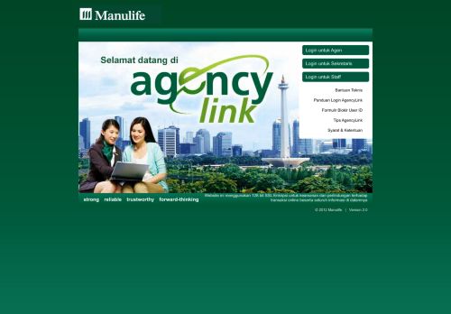 
                            1. AgencyLink Manulife Indonesia :: Selamat Datang