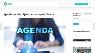 
                            4. Agenda escolar digital: nossa especialidade! - Diário Escola