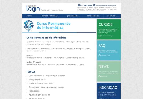 
                            2. Agenda - Instituto Login