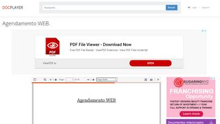 
                            7. Agendamento WEB. - PDF - DocPlayer.com.br