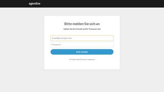 
                            7. Agendize: Login