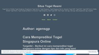 
                            8. agensgp – Situs Togel Resmi