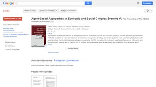 
                            12. Agent-Based Approaches in Economic and Social Complex Systems V: ...