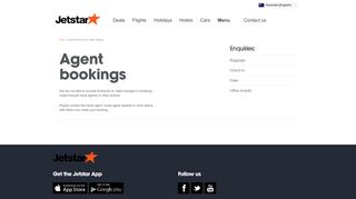 
                            8. Agent bookings | Jetstar