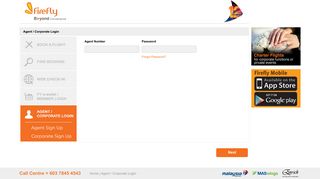 
                            12. Agent / Corporate Login - Firefly Online Booking Service