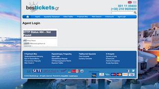 
                            5. Agent Login | BesTickets.gr