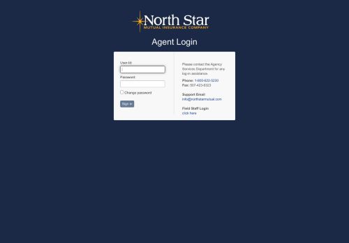 
                            9. Agent Login - click here - North Star Mutual Insurance Company