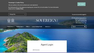 
                            1. Agent Login for Sovereign Luxury Travel