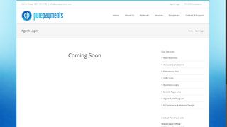 
                            9. Agent Login – PurePayments