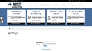 
                            5. Agent Login - SANNY, Inc.