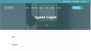 
                            6. Agent Login – Sovereign Select, LLC