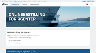 
                            2. Agent Online Booking | DFDS