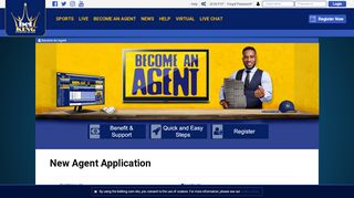 
                            4. Agent Registration Form | 100% Welcome Bonus - bet king