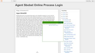 
                            7. Agent Sbobet Online Process Login: Agen Bola228