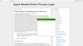 
                            9. Agent Sbobet Online Process Login: Prediksi Bandar Judi Bola ...