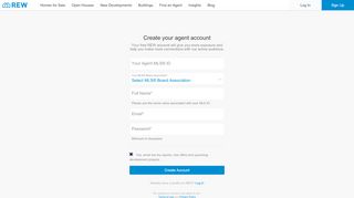 
                            2. Agent Sign Up | REW