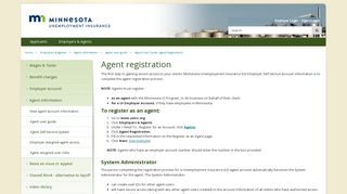 
                            6. Agent User Guide: Agent Registration / | Employers - Unemployment ...
