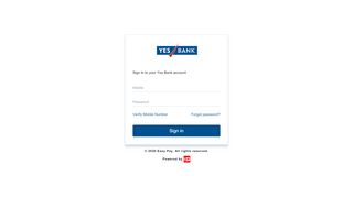 
                            4. AgentLogin - Yes Bank