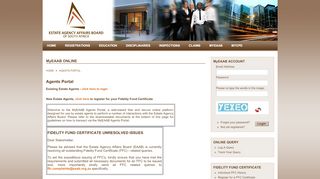 
                            4. Agents Portal | EAAB - The Estate Agency Affairs Board
