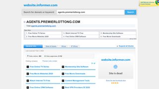 
                            3. agents.premierlottong.com at Website Informer. Visit Agents ...