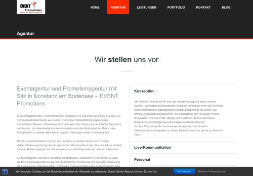 
                            4. Agentur – EVENT Promotions