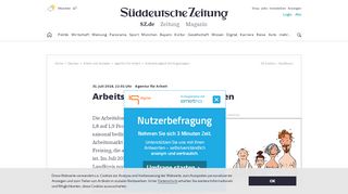 
                            11. Agentur für Arbeit - Arbeitslosigkeit leicht gestiegen - Dachau ...