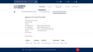 
                            8. Agentur für Arbeit Dresden - TU Dresden