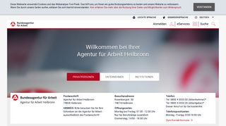 
                            2. Agentur für Arbeit Heilbronn - 74074 Heilbronn