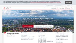 
                            2. Agentur für Arbeit Karlsruhe-Rastatt - 76135 Karlsruhe