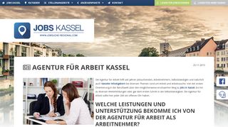 
                            5. Agentur für Arbeit Kassel - Ihr Ansprechpartner bzgl. Arbeit - Jobs Kassel