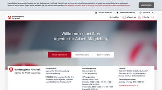 
                            1. Agentur für Arbeit Magdeburg - Bundesagentur für Arbeit