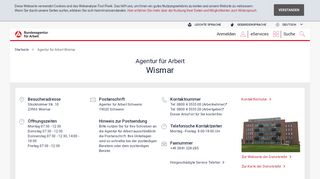 
                            1. Agentur für Arbeit Wismar - 23966 Wismar