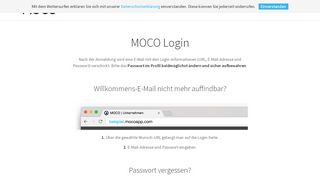 
                            1. Agentursoftware | Login | MOCO