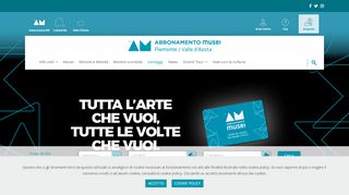 
                            12. Agevolazioni / L'Abbonamento / Piemonte / Abbonamento Musei ...