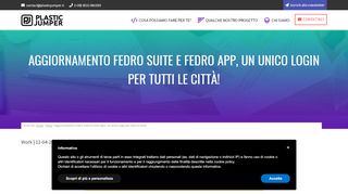 
                            13. Aggiornamento Fedro Suite e Fedro App, un unico login per tutti le città!