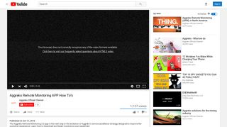 
                            6. Aggreko Remote Monitoring APP How To's - YouTube