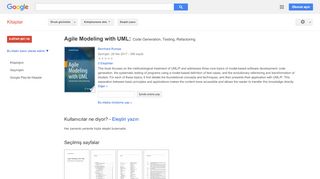 
                            9. Agile Modeling with UML: Code Generation, Testing, Refactoring