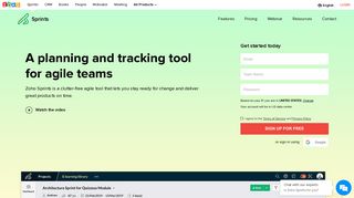 
                            12. Agile Project Management Tool | Online Agile Software – Zoho Sprints